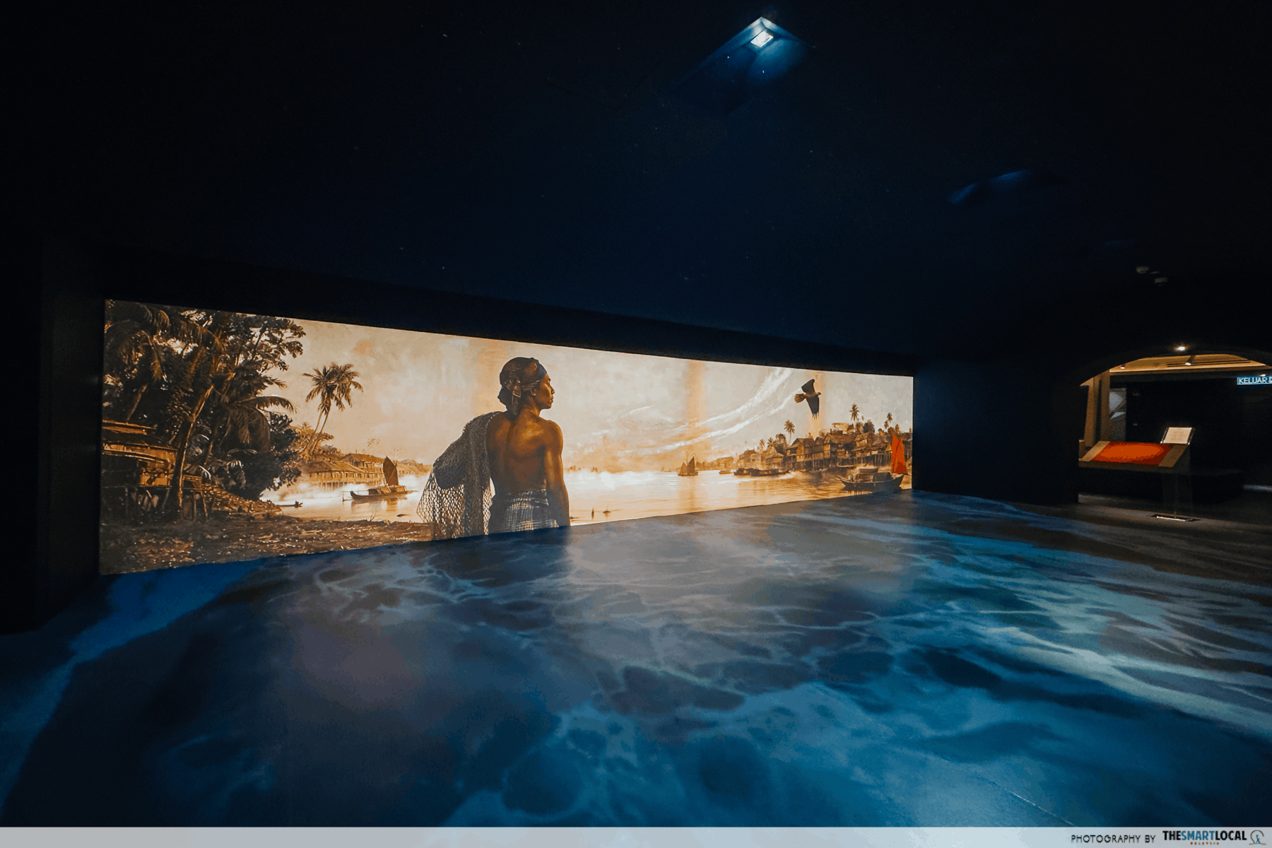 merdeka textile museum - projection mapping room