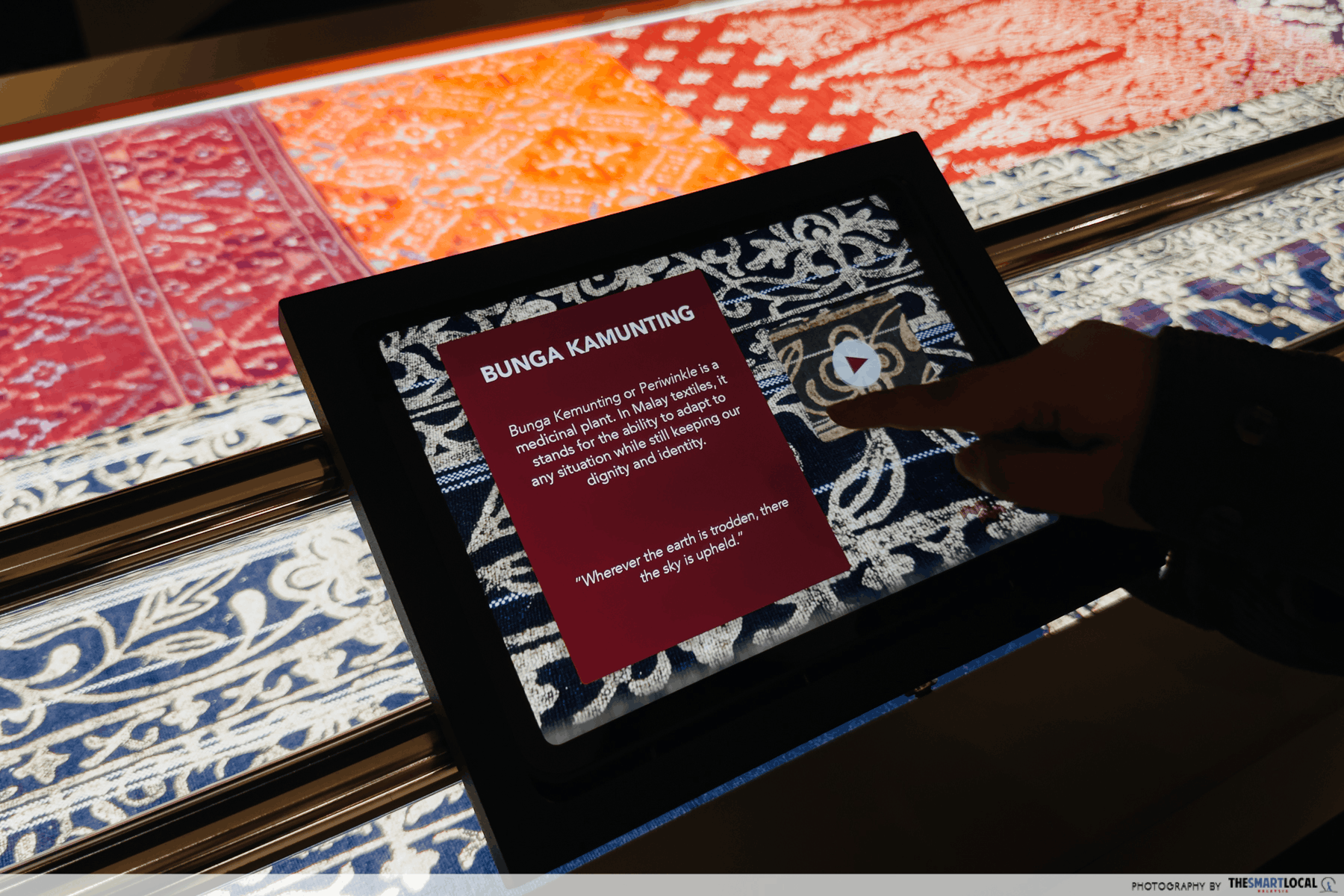 merdeka textile museum - textiles up close