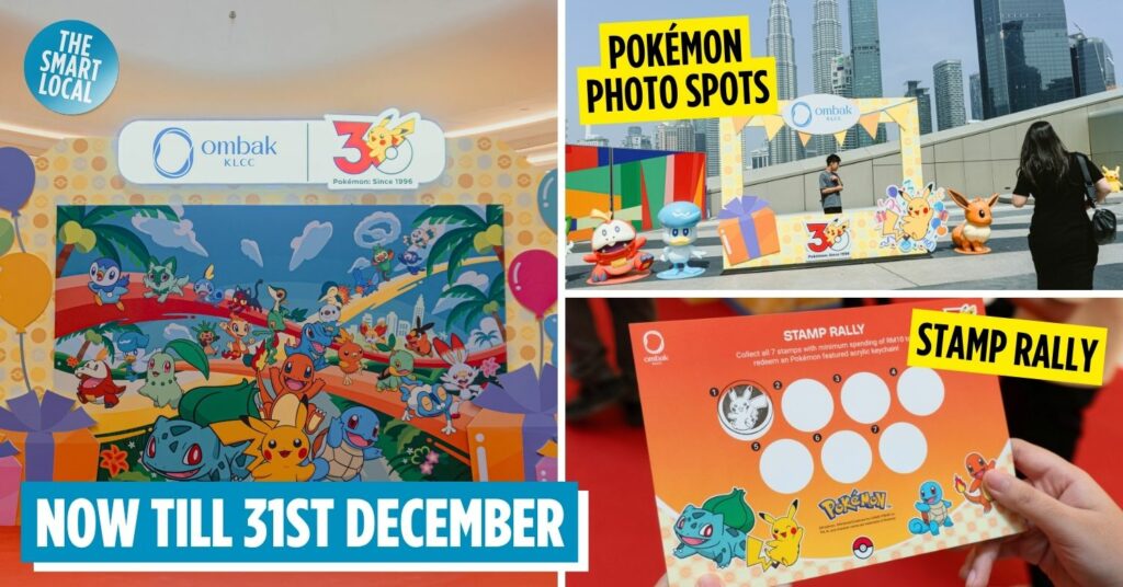 Pokémon Takes Over Ombak KLCC With A Stamp Rally, Pikachu Meet And Greet & Photo Ops