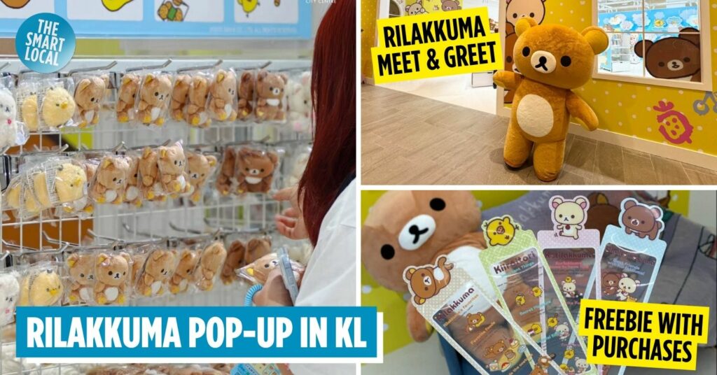 San-X Opens Malaysia’s First Large-Scale Rilakkuma Pop-Up Shop At LaLaport BBCC With Kawaii Merch